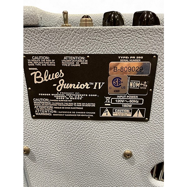 Used Fender Blues Junior IV 15W 1x12 Tube Guitar Combo Amp