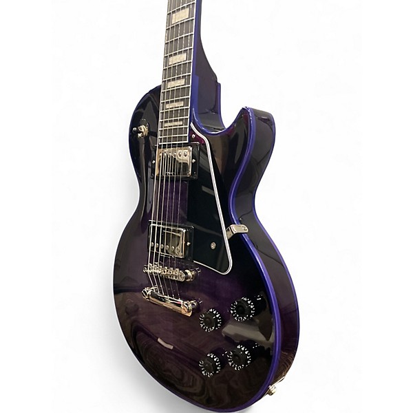 Used Epiphone LES PAUL CUSTOM WIDOW Purple Solid Body Electric Guitar