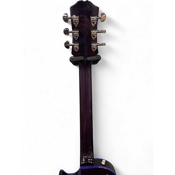 Used Epiphone LES PAUL CUSTOM WIDOW Purple Solid Body Electric Guitar
