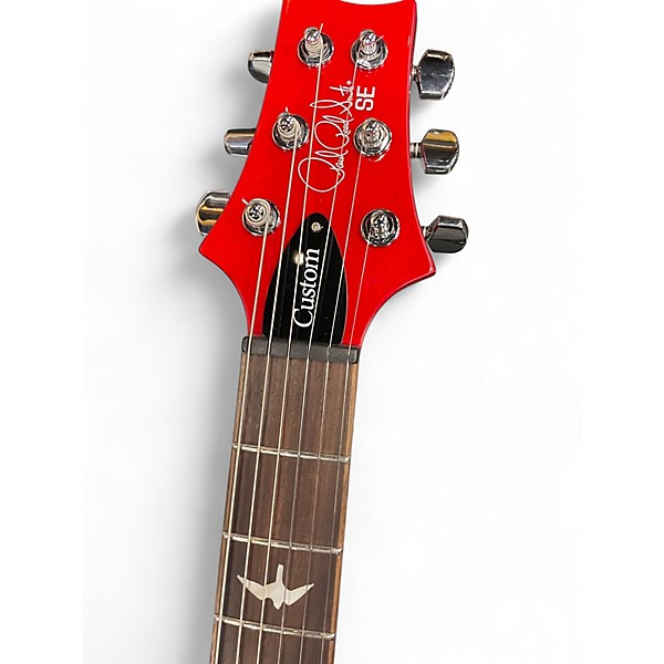 Used PRS SE Custom 24 CHARCOAL CHERRY BURST Solid Body Electric Guitar