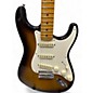 Used Fender Artist Series Eric Johnson Stratocaster 2 Tone Sunburst Solid Body Electric Guitar