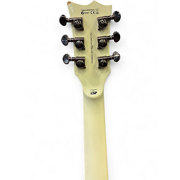 Used ESP LTD EC401 White Solid Body Electric Guitar