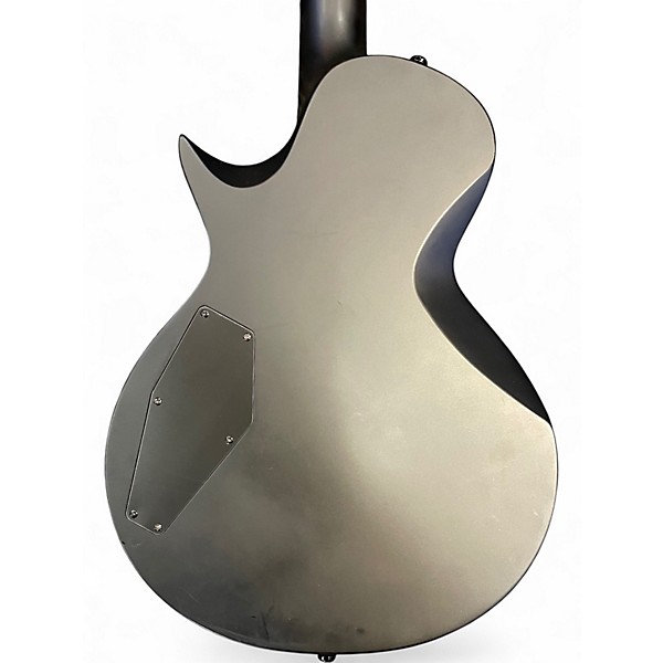 Used ESP LTD EC-BLACK METAL BLACK SATIN Solid Body Electric Guitar