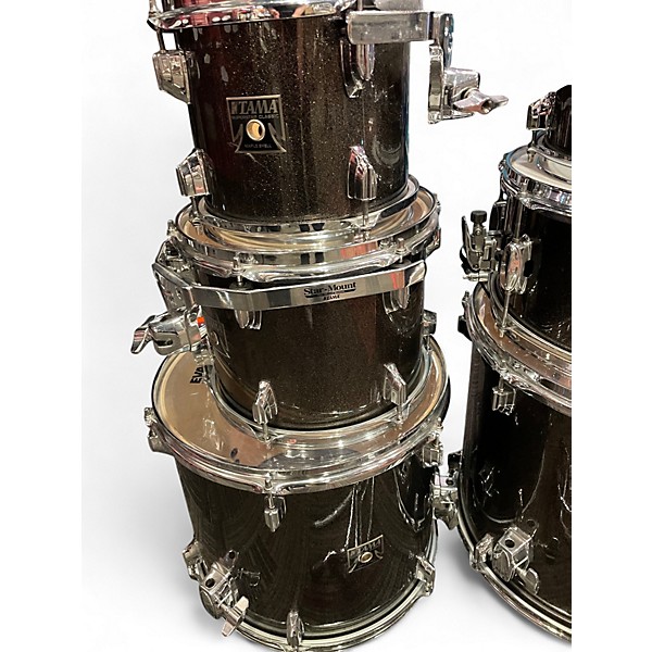 Used TAMA 7 Piece Superstar COPPER SPARKLE Drum Kit