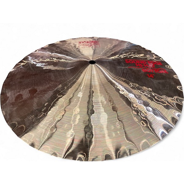 Used Pasite 14in 2002 HI HAT PAIR Cymbal