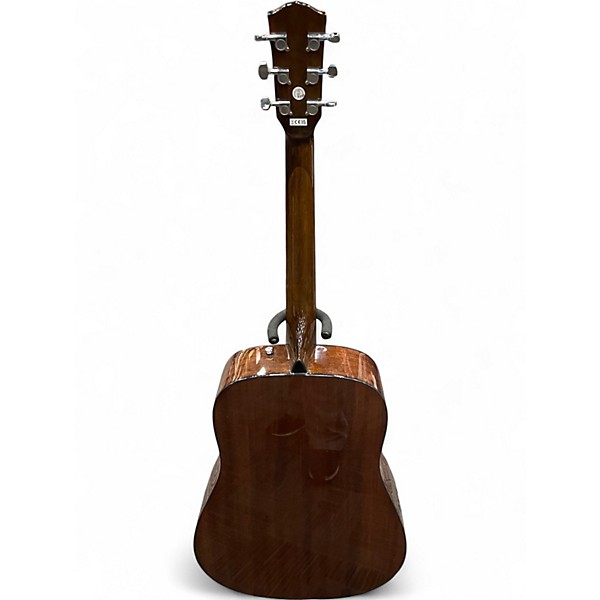 Used Fender CD60S LEFT HANDED Natural Acoustic Guitar