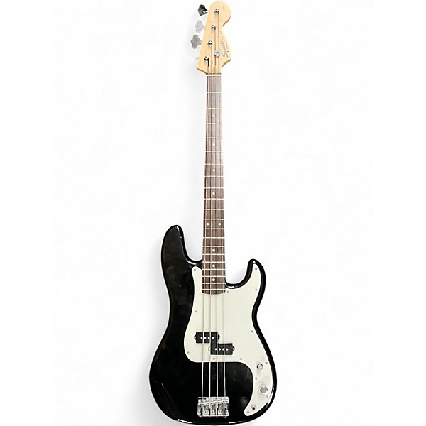 Used Squier Affinity Precision Bass Black Electric Bass Guitar