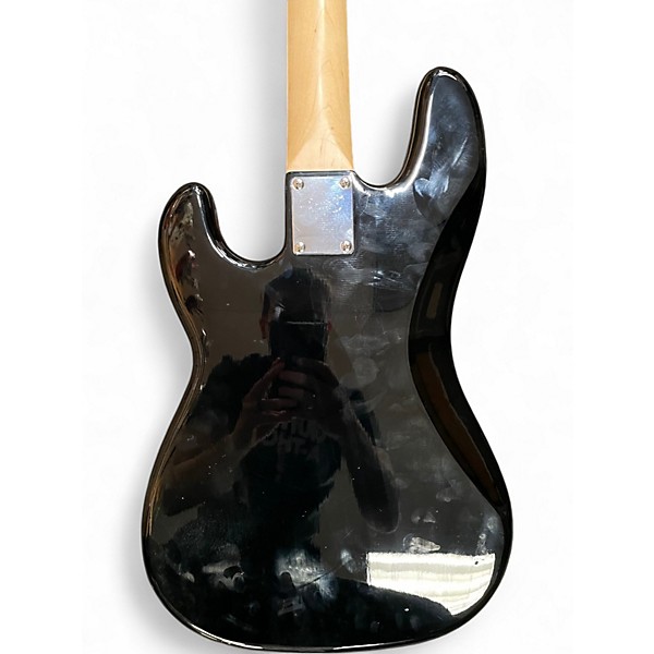 Used Squier Affinity Precision Bass Black Electric Bass Guitar
