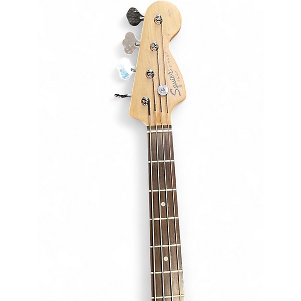 Used Squier Affinity Precision Bass Black Electric Bass Guitar