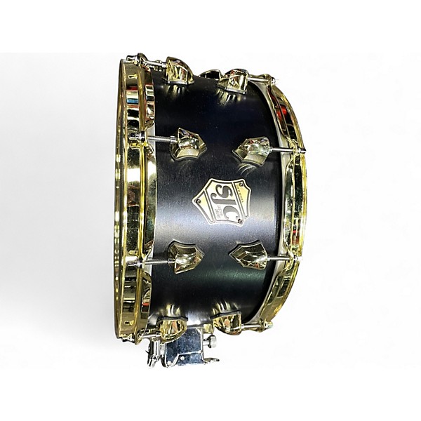 Used SJC Drums 14in TOUR SERIES MATTE BLACK Drum