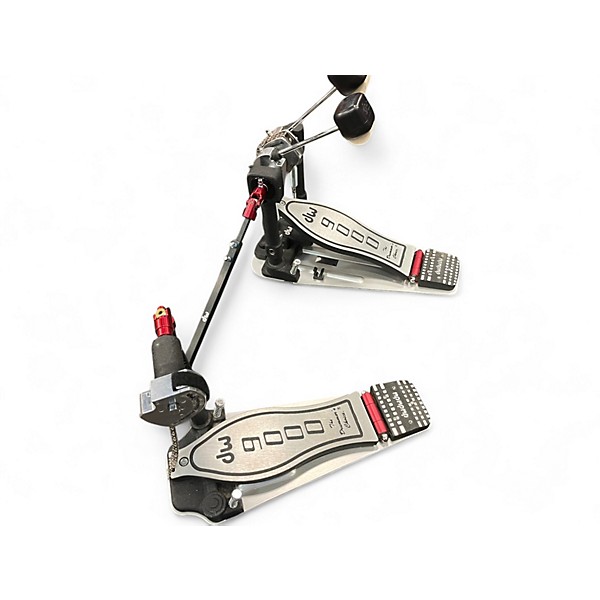 Used DW 9000 Series Double Double Bass Drum Pedal