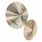 Used Zildjian 14in A CUSTOM NEW BEAT HI HAT PAIR Cymbal