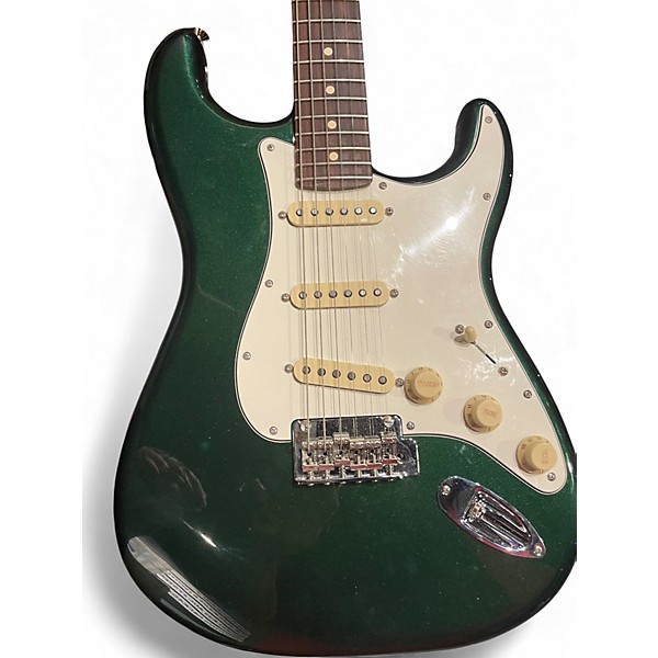 Used Fender Player II Stratocaster Metallic Green Solid Body Electric Guitar
