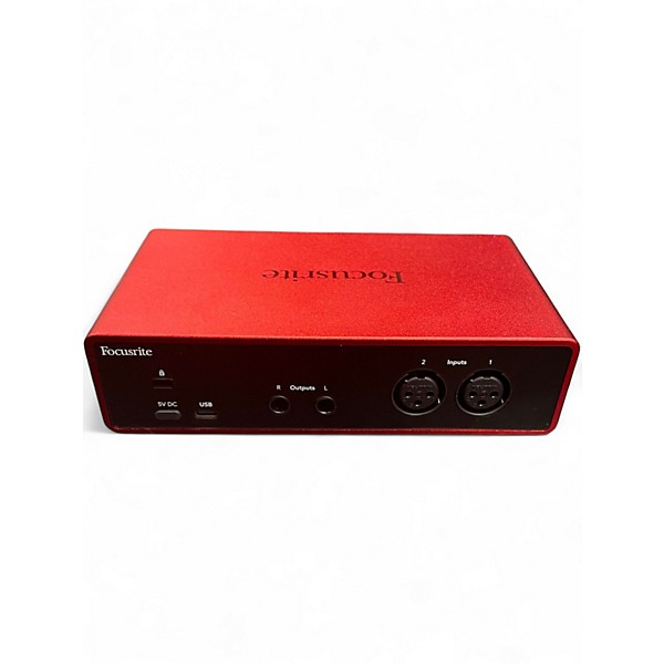 Used Focusrite Scarlett 2i2 Audio Interface