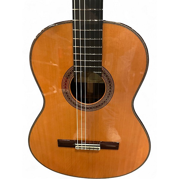 Used Alhambra 7 P Natural Classical Acoustic Guitar