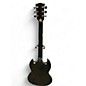 Used Gibson SG Gothic Morte Black Solid Body Electric Guitar