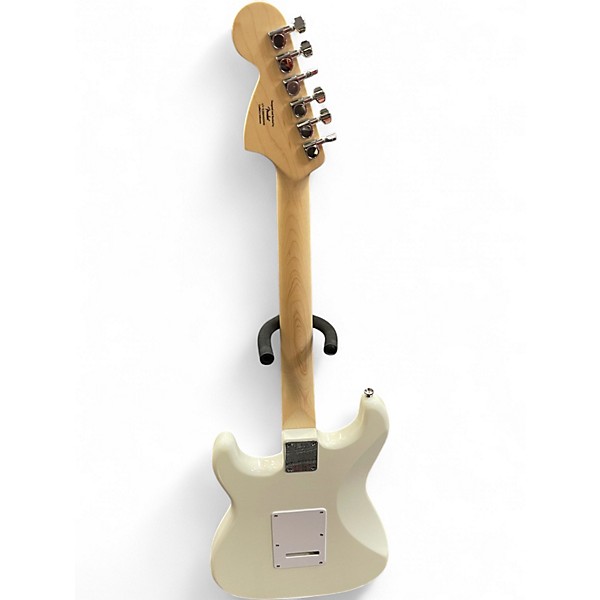 Used Squier Standard Stratocaster White Solid Body Electric Guitar