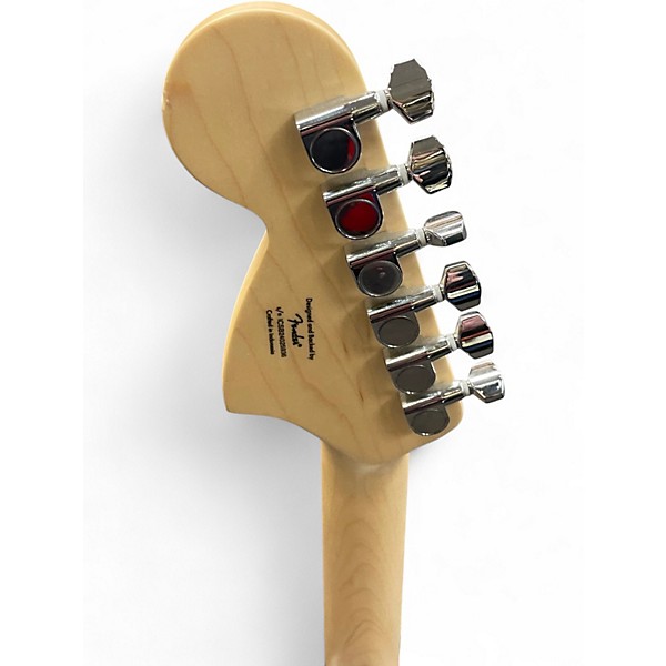 Used Squier Standard Stratocaster White Solid Body Electric Guitar