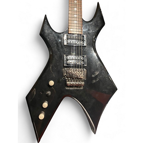 Used B.C. Rich NJ Series Warlock Black Solid Body Electric Guitar