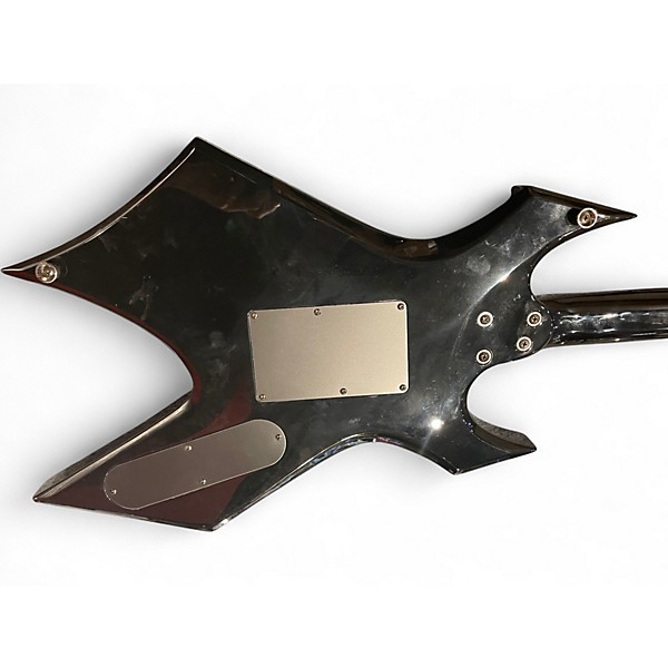 Used B.C. Rich NJ Series Warlock Black Solid Body Electric Guitar
