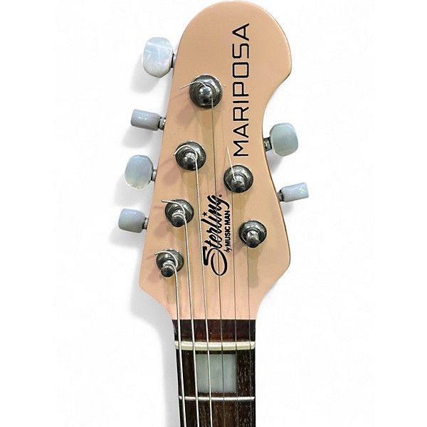 Used Sterling by Music Man MARIPOSA PUEBLO PINK Solid Body Electric Guitar