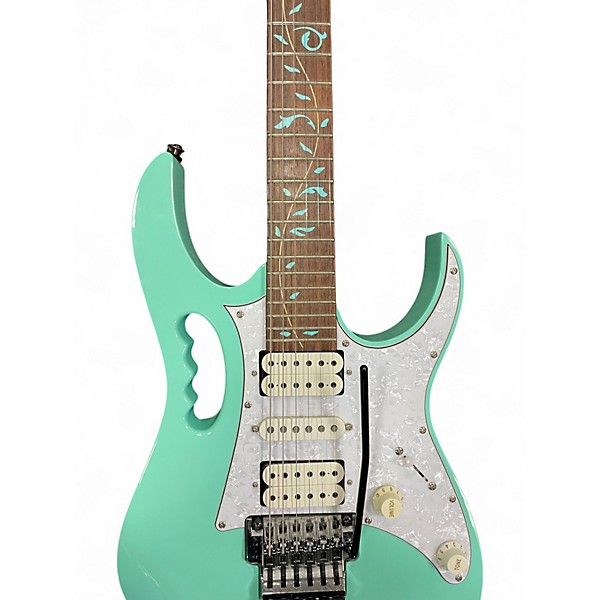 Used Ibanez JEM70V Steve Vai Signature Seafoam Green Solid Body Electric Guitar