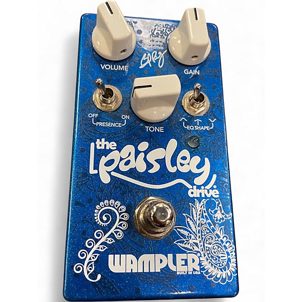 Used Wampler Brad Paisley Signature Overdrive Effect Pedal