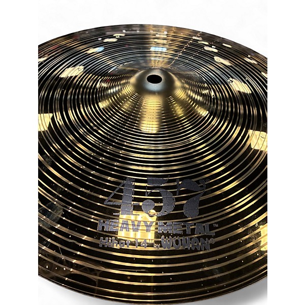 Used MEINL 14in 457 Heavy Metal Pair Cymbal