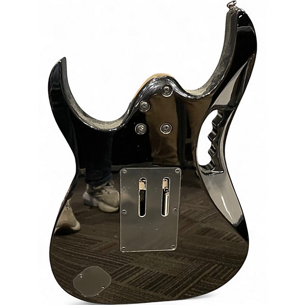 Used Ibanez JEMJR BLACK Solid Body Electric Guitar