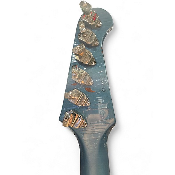 Used Gibson Custom Murphy Lab 1963 Firebird V w/ Maestro Pelham Blue Solid Body Electric Guitar