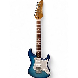Used Ibanez AZ22S1F Turquoise Burst Solid Body Electric Guitar