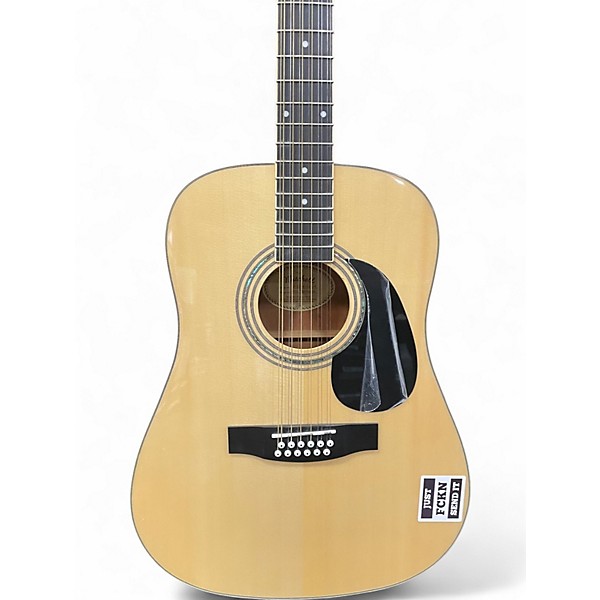 Used Mitchell D120S Twelve String Natural 12 String Acoustic Electric Guitar