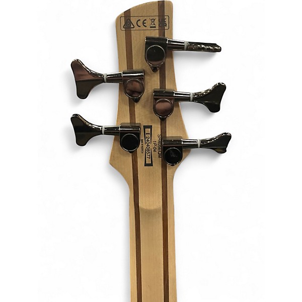 Used Ibanez SR405EQM Tiger Eye Electric Bass Guitar