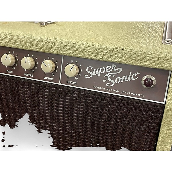 Used Fender Super Sonic 22 22W Tube Guitar Amp Head