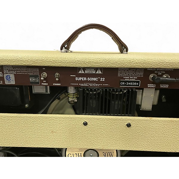 Used Fender Super Sonic 22 22W Tube Guitar Amp Head