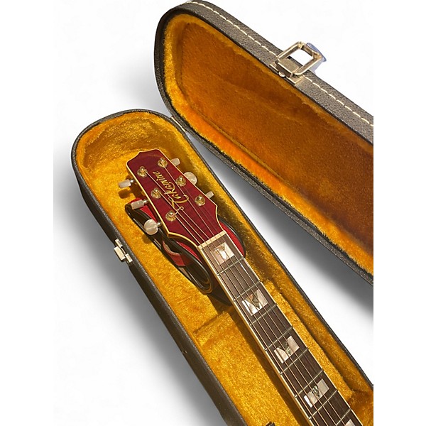 Used Takamine EFLTD88 Red Acoustic Guitar