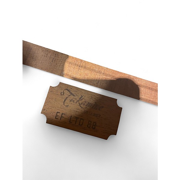 Used Takamine EFLTD88 Red Acoustic Guitar