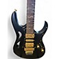 Used Ibanez PIA3761 Steve Vai Signature Onyx Solid Body Electric Guitar