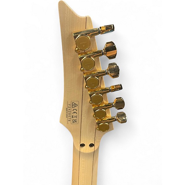 Used Ibanez PIA3761 Steve Vai Signature Onyx Solid Body Electric Guitar