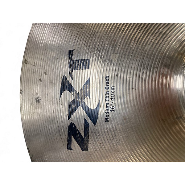 Used Zildjian 16in ZXT Medium Thin Crash Cymbal