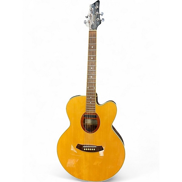 Used Ibanez FX72NT1201 Natural Acoustic Electric Guitar