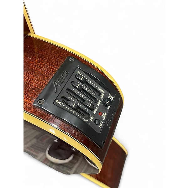 Used Ibanez FX72NT1201 Natural Acoustic Electric Guitar