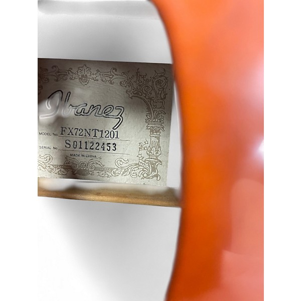 Used Ibanez FX72NT1201 Natural Acoustic Electric Guitar