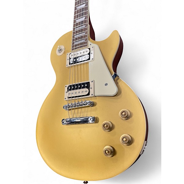 Used Epiphone Les Paul Traditional Pro IV Gold Solid Body Electric Guitar