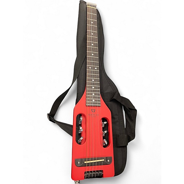 Used Traveler Guitar Ultra Light Red Acoustic Guitar