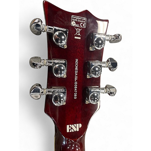 Used ESP LTD EV401VF Cherry Sunburst Solid Body Electric Guitar