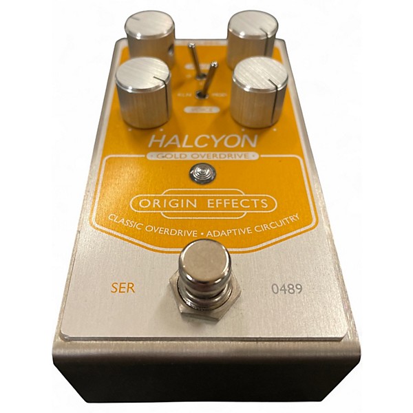 Used Origin Effects HALCYON GOLD OVERDRIVE Effect Pedal