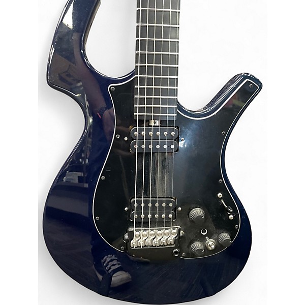 Vintage 2000s Parker Guitars Nitefly USA DARK BLUE Solid Body Electric Guitar