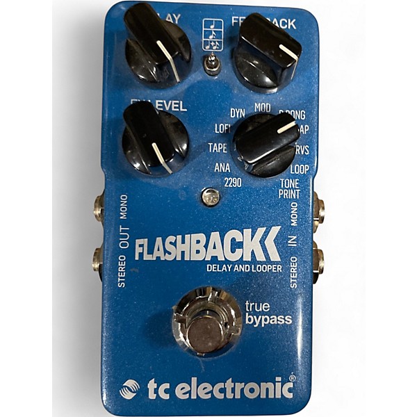 Used TC Electronic Flashback Delay And Looper Effect Pedal