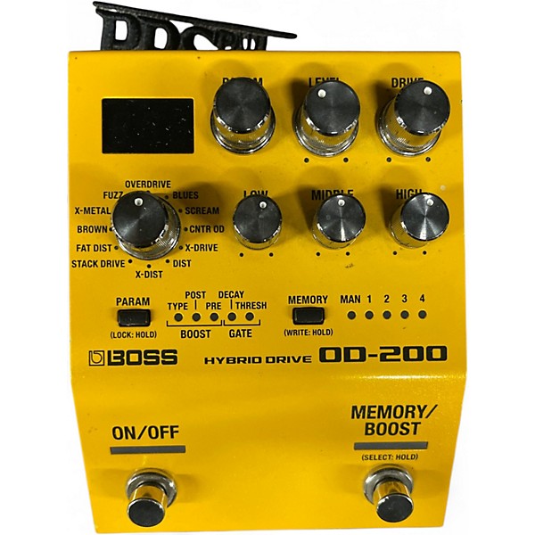 Used BOSS OD200 Effect Pedal
